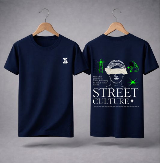 Street culture round neck