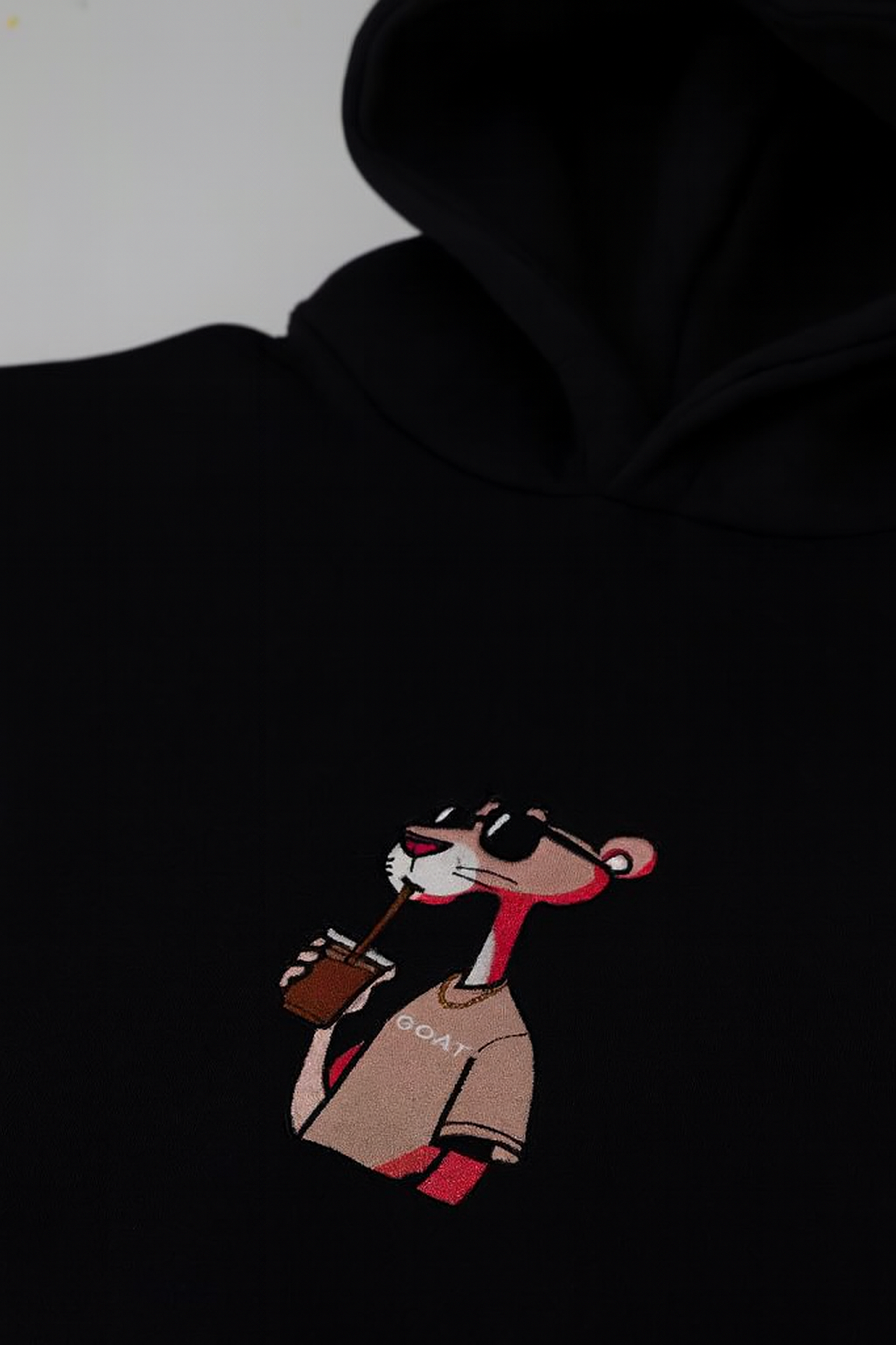 Chill panther sip hoodie