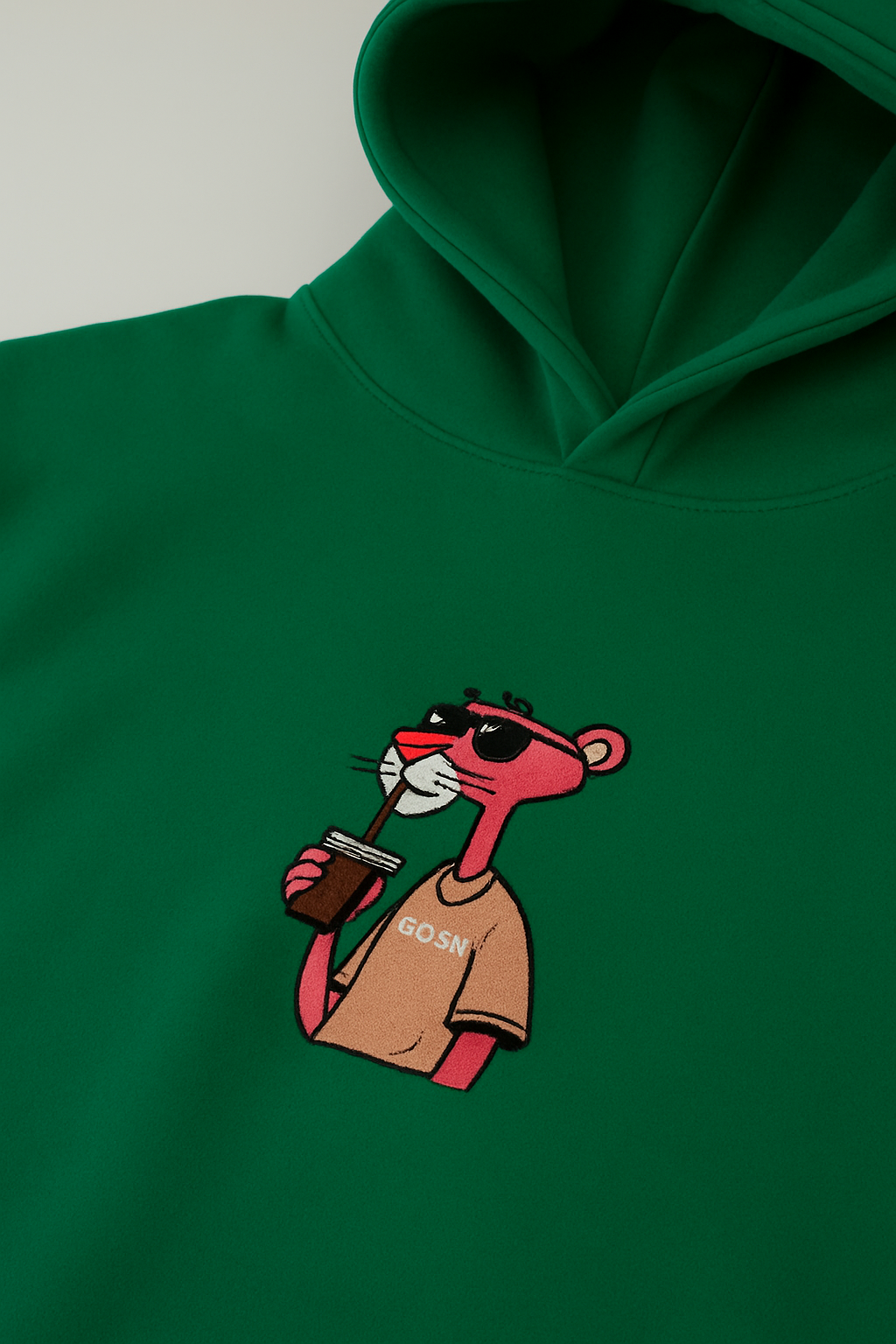 Chill panther sip hoodie