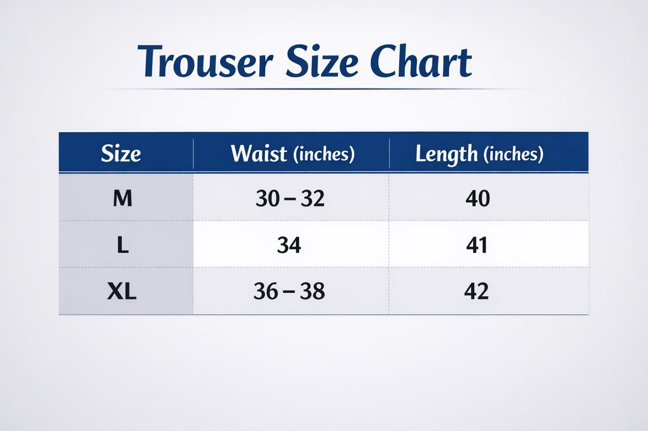 Simple wide leg trouser